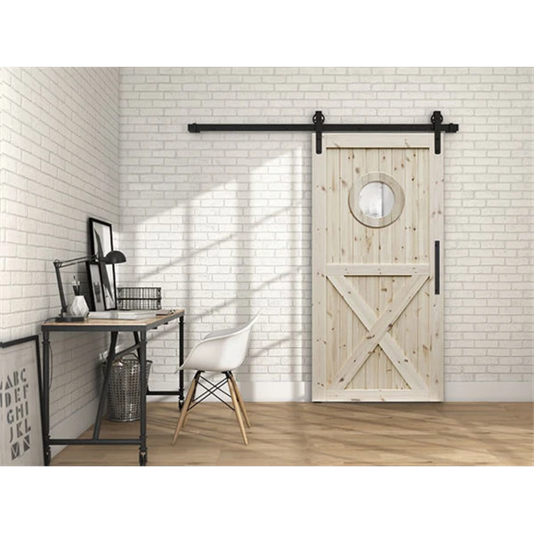 Système Coulissant Droit Fer ROCDESIGN TYPE B Porte Bois Mantion RD-B-B 3 Système Coulissant Droit Fer ROCDESIGN TYPE B Porte Bois Mantion RD-B-B