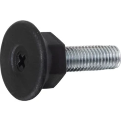 Vérin De Réglage Polyéthylène Noir 10 X 30 Mm PRODIF-SOMEC E4003