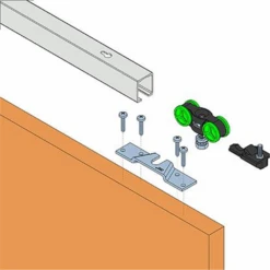 Ensemble Rail Aluminium Et Garniture MA 40 40 Kg Mantion MA40A-190 -Magasin D'Outils Pour La Maison Élégant imageproduct368387 1