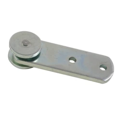 Chariot à 2 Galets Acier Bague Bronze Axe Lisse En Inox Mantion 0731R