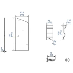 Jeu D'embouts Pour Bandeau Aluminium : Mantion 11165 3660720055871