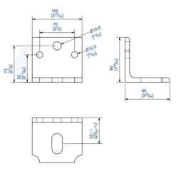 Patte équerre Renforcée à Visser : Mantion 8573S 3660720013826 -Magasin D'Outils Pour La Maison Élégant mantion 8573s