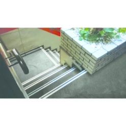 Nez De Marche Adhésif à Bord Sifflet - Alu Incolore Et Bande Noire -Magasin D'Outils Pour La Maison Élégant nez marche bordure