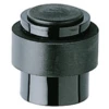 Butée De Porte Au Sol Vachette 3737 Nylon Arcolor Noir Avec Amortisseur -Magasin D'Outils Pour La Maison Élégant noir