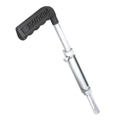 Verrou Renforcé à Souder Pour Portail - Mantion - Tige Acier Zingué De 14 Mm - Longueur 300 Mm 1314SO