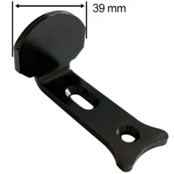 Dardenne Type L Noire Laqué 67 Mm X 35 Mm X 4 Mm Torbel 07KR024 -Magasin D'Outils Pour La Maison Élégant p141845b