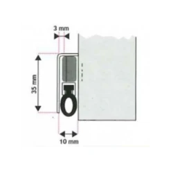 Plinthe Klomatic Prestige Blanc 0.93 M : Ets Jean Jourjon 045543 -Magasin D'Outils Pour La Maison Élégant p147848 pic2 1