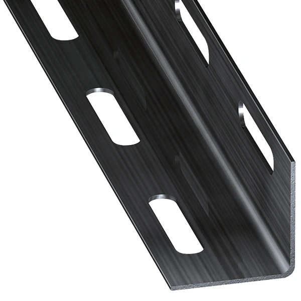 Cornière égale Perforée En Acier Laminé à Froid Verni 38 X 38 Mm Longueur 2 Mètres CQFD 2001-61595 3 Cornière égale Perforée En Acier Laminé à Froid Verni 38 X 38 Mm Longueur 2 Mètres CQFD 2001-61595