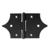 Charnière Décorative Percée CQFD - L70 X L70 X H80mm Acier Noir -Magasin D'Outils Pour La Maison Élégant p250145