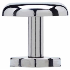 Patère Murale à Une Tête Rossignol Util - Chromé - Diamètre 60 Mm -Magasin D'Outils Pour La Maison Élégant patere chromee