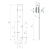 Monture à Galet Pour Porte à Déplacement Droit Capacité 20 Kg Mantion 0015 -Magasin D'Outils Pour La Maison Élégant plan