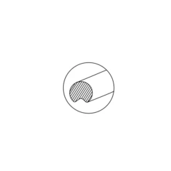 Tringle Rainurée Pleine Espagnolettes Provence 1500 Mm Torbel 07PN154