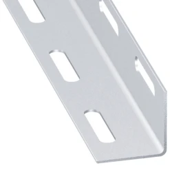 Cornière égale Perforée Acier Profilé Froid Galvanisé 38 X 38 Mm 1 M