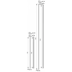Rallonge De Serrure Antipanique Thirard - 3 M - Gris