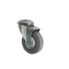 Roulette En Caoutchouc Gris Pivotante à œil - 32 Mm - 25 Kg -Magasin D'Outils Pour La Maison Élégant roulette unic oeil