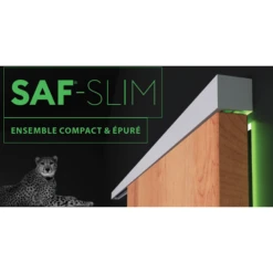 Ensemble SAF SLIM Porte Coulissante Jusqu'à 103 Cm Mantion SAF-S82D/200 -Magasin D'Outils Pour La Maison Élégant saf2