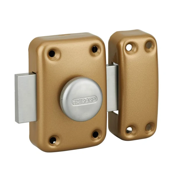 Verrou à Cylindre Double Capital Thirard Epoxy Or - Cylindre 40 Mm 91315 4 Verrou à Cylindre Double Capital Thirard Epoxy Or - Cylindre 40 Mm 91315 – Image 2