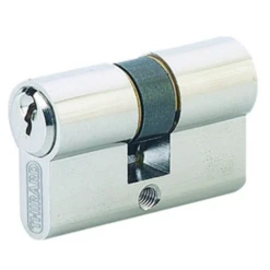 Cylindre Européen Double Nickelé Thirard 3 Goupilles 25 X 25 Mm