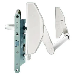 Tesa Barre Anti-panique à Mortaiser Pour Porte à Vantail - Modèle 1970 Blanc - 900 Mm