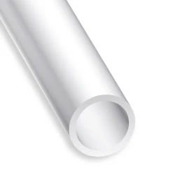 Tube Rond Creux En Polyester Et Fibre De Verre Blanc - Diamètre 8 Mm - épaisseur 1.5 Mm - Longueur 1 M CQFD 2047-5302
