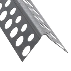 Cornière Plâtrière Perforée Spécial Placo En Acier Galvanisé - 25 X 25 Mm - Longueur 2 M CQFD 2001-63120