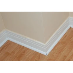 Profilé Quart De Rond En PVC Blanc - 12 X 12 Mm - Longueur 2.6 Mètres CQFD 2032-04