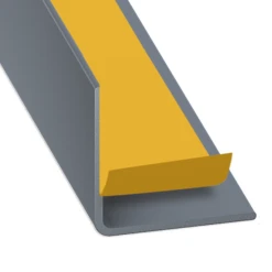 Cornière D'angle Adhésive PVC Gris Titane - 20 X 20 Mm - épaisseur 1 Mm - Longueur 2.6 M CQFD 2070-90500