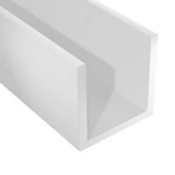 Profilé U En PVC Blanc CQFD - Largeur 21 Mm - Hauteur 10 Mm - Longueur 1 M 2002-68282 -Magasin D'Outils Pour La Maison Élégant sans titre 1 44