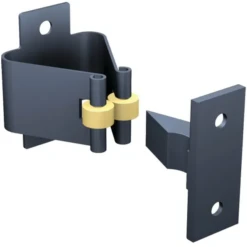 Arrêt De Porte à Pince Brut Avec Mentonnet à Visser Série Forte : Mantion 1302