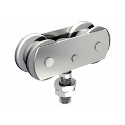 Monture Pivotante Mantion Avec 2 Galets Acier M10 Capacité 20 Kg 0633A - Lot De 2