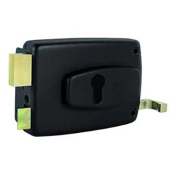 Serrure En Applique Horizontale à Tirage - Freelox - Axe 70 Mm - Sens Gauche