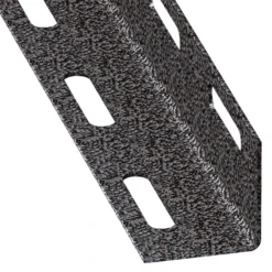 Cornière égale Perforée - Acier Profilé à Froid - Gris Martelé - 38 X 38 Mm - Longueur 2 M CQFD 2001-61598