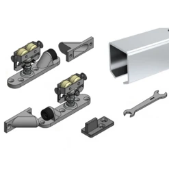 Ensemble SUPCAD185-1 Mantion Avec Rail De 1.85 M Et Garniture 60 Kg