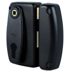 Serrure En Applique Verticale à Fouillot Pour Grille - Freelox - Axe 45 Mm - Sens Droit