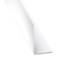 Cornière D'angle Inégale PVC Blanche - 15 X 25 Mm - Longueur 1 Mètre CQFD 2002-68720