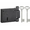 Serrure En Applique Thirard - Sens Droit - Noire - 2 Clés - 95 X 76 Mm -Magasin D'Outils Pour La Maison Élégant serrure dbis