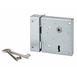 Serrure En Applique Tirant Thirard Alsace - Gauche - 2 Clés