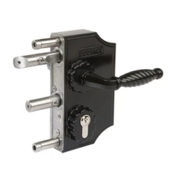 Serrure De Portail Battant Style Fer Forgé