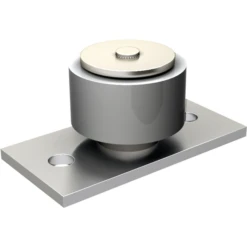 Guide Du Bas 1059 Mantion Olive Nylon Diamètre 50 Mm Sur Cage à Rouleaux