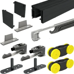 Ensemble Mantion SAF-Slim Noir 21 à 60 Kg Avec M66S Et Rail De 200 Cm