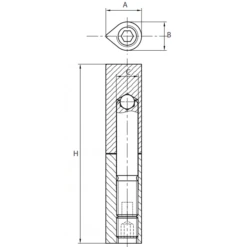 Paumelle à Souder Soudaroc Réglable Bouts Plats Hauteur 80 Mm 30 Kg Max -Magasin D'Outils Pour La Maison Élégant sreg