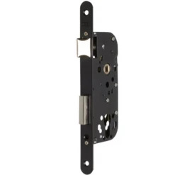 Serrure Tesa T4130 - Têtière Noire - Axe 40 Mm - Entraxe 70 Mm