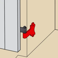 Gond à Visser Sans Axe Tableau Torbel Blanc Gond 14 Mm Longueur 118 Mm