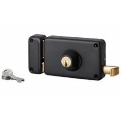 Serrure En Applique à Tirage Et Cylindre Thirard - Gauche