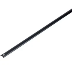 Tringle Demi-ronde Noire Percée 16x5 Mm 1300 Mm Jardinier Massard Jardinier-Massard J062173