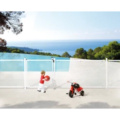 Serrure De Sécurité Enfant à Double Action Twist Locinox TWIST40 9010VCA -Magasin D'Outils Pour La Maison Élégant twist40 stk swing40 child with red ball at white swimming pool fence 1920px