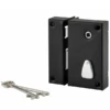 Serrure En Applique à Fouillot Thirard Gauche - Noire - 75x130 Mm -Magasin D'Outils Pour La Maison Élégant ver fouillot g