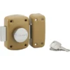 Verrou De Sûreté à Bouton Et Cylindre Thirard - 3 Clés 1 Verrou De Sûreté à Bouton Et Cylindre Thirard - 3 Clés -Magasin D'Outils Pour La Maison Élégant verrou 4