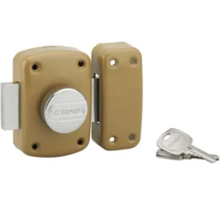 Verrou De Sûreté à Bouton Et Cylindre Thirard - 3 Clés