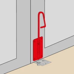 Verrou Baïonnette Sol Platine 14 Mm Longueur 400 Mm Inox 316 Brossé -Magasin D'Outils Pour La Maison Élégant verrou baionnette platine inox